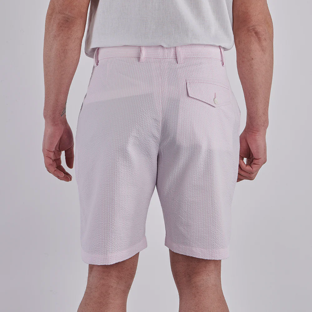 Seersucker Shorts - Pink - Image 4