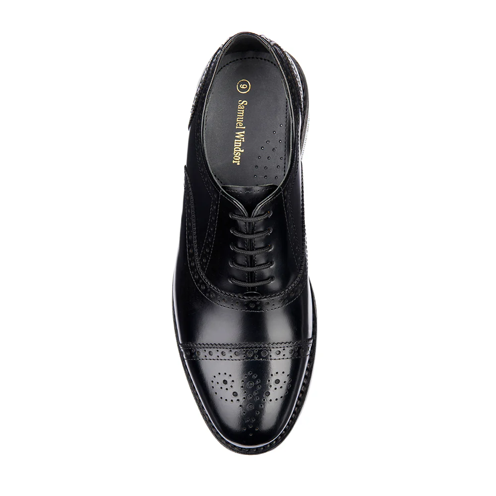 Semi-brogue - Black - Image 3