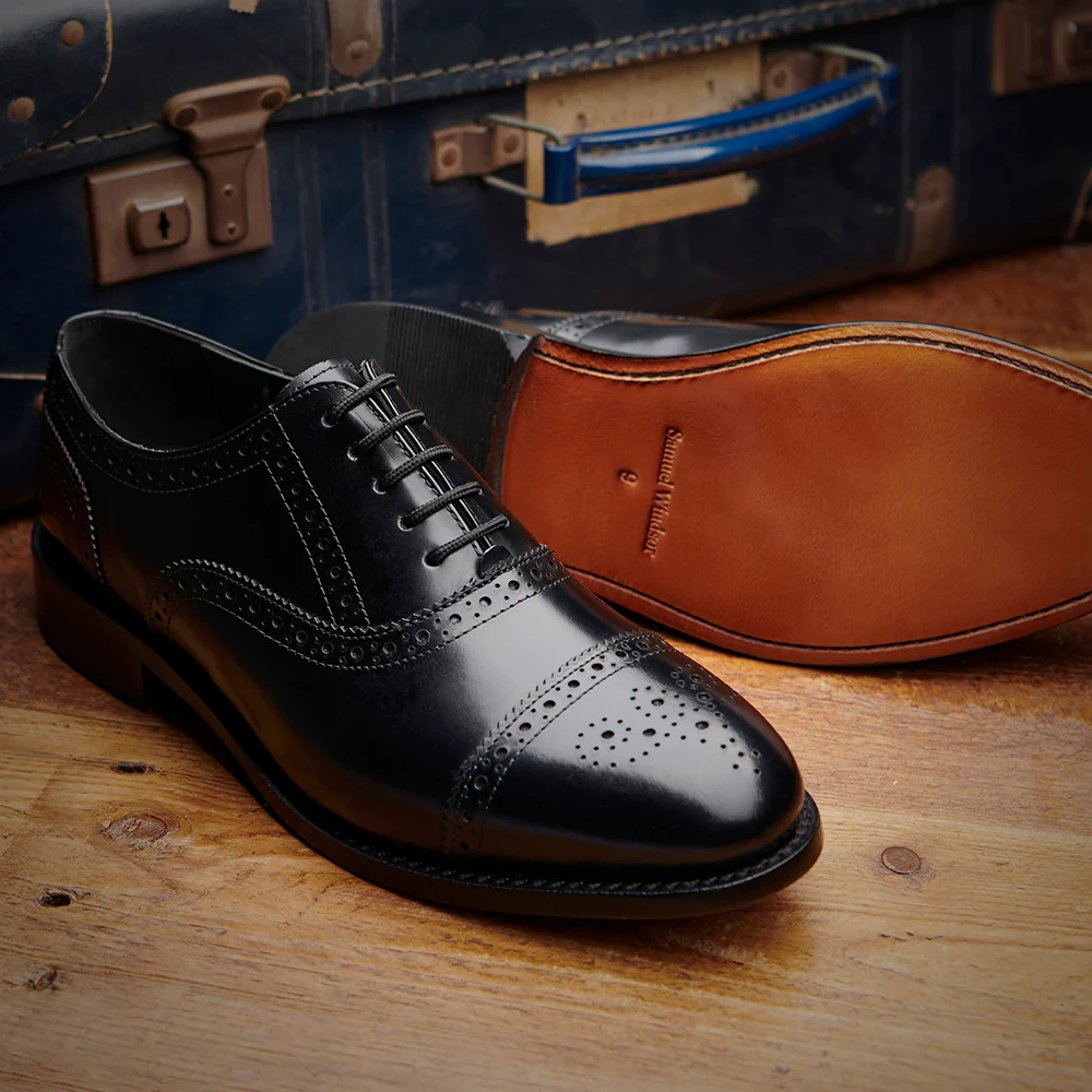 Semi-brogue - Black - Image 6