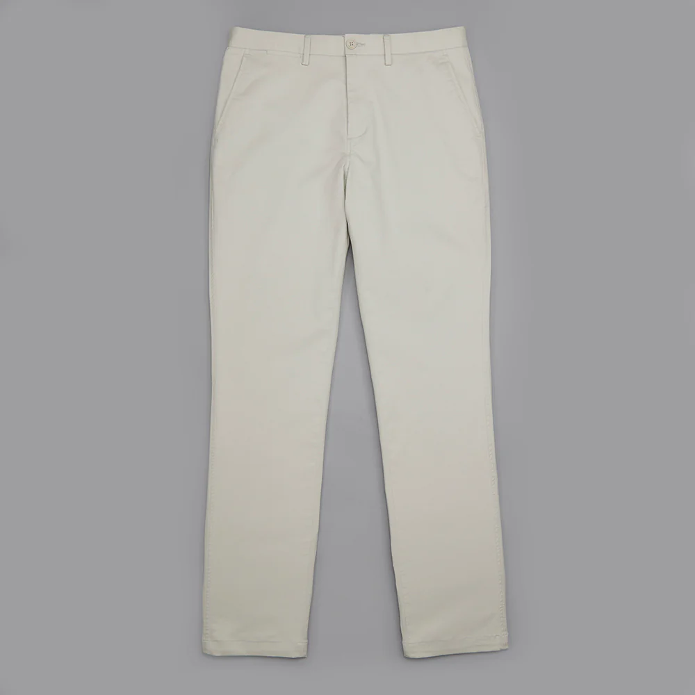 Slim Fit Chinos - Stone - Image 7
