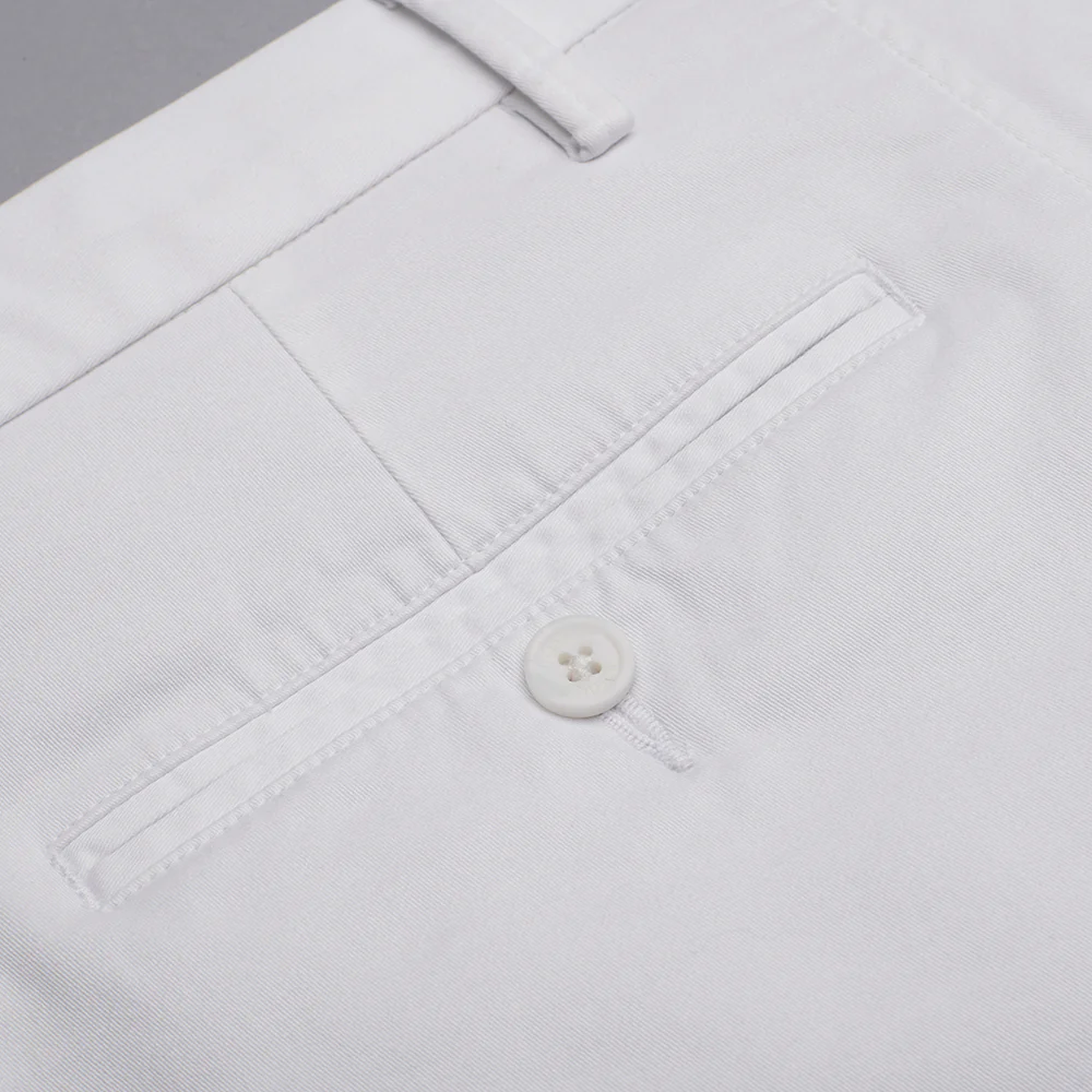 Slim Fit Chinos - White - Image 6