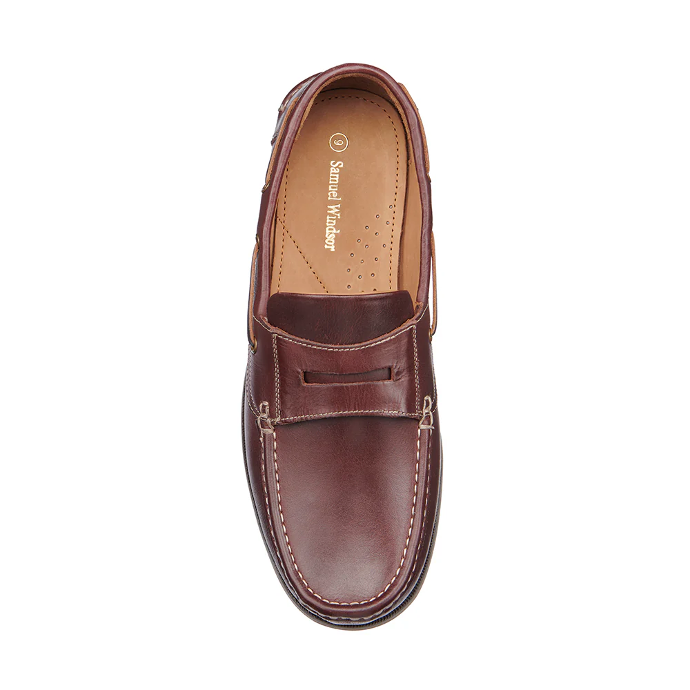 Slip On Deck Shoe - Brown - Image 4