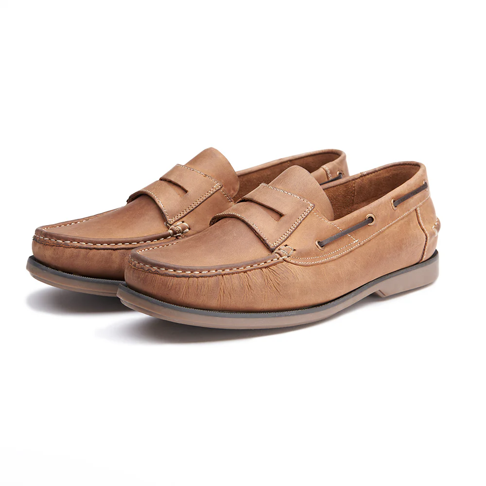 Slip-On Deck Shoe - Tobacco - Image 3