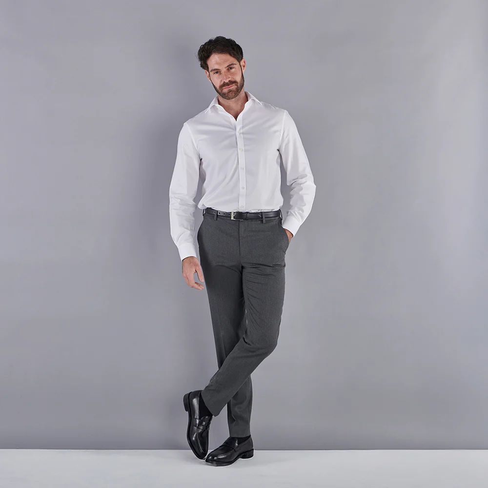 Tailored Trousers - Grey - Image 3