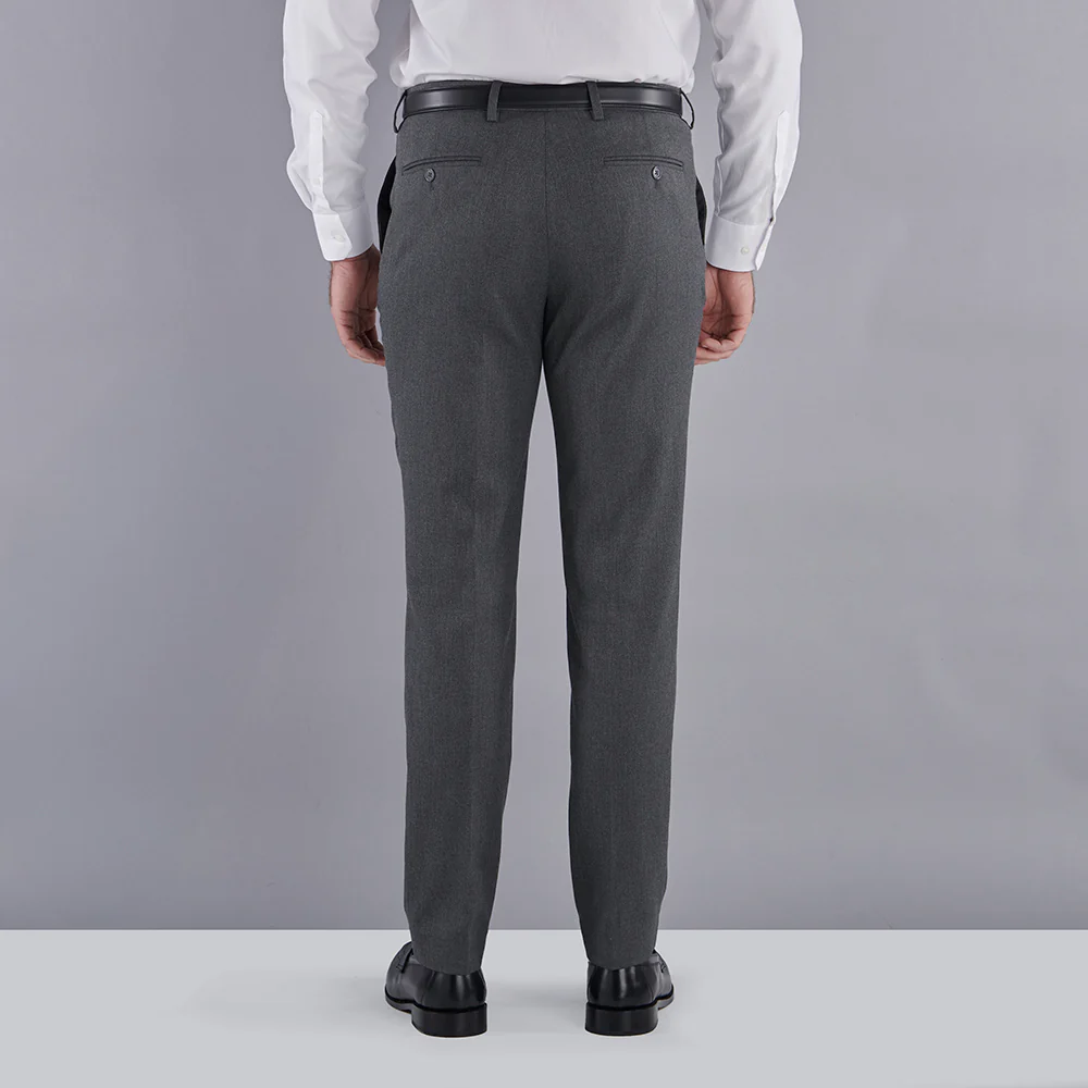Tailored Trousers - Grey - Image 4