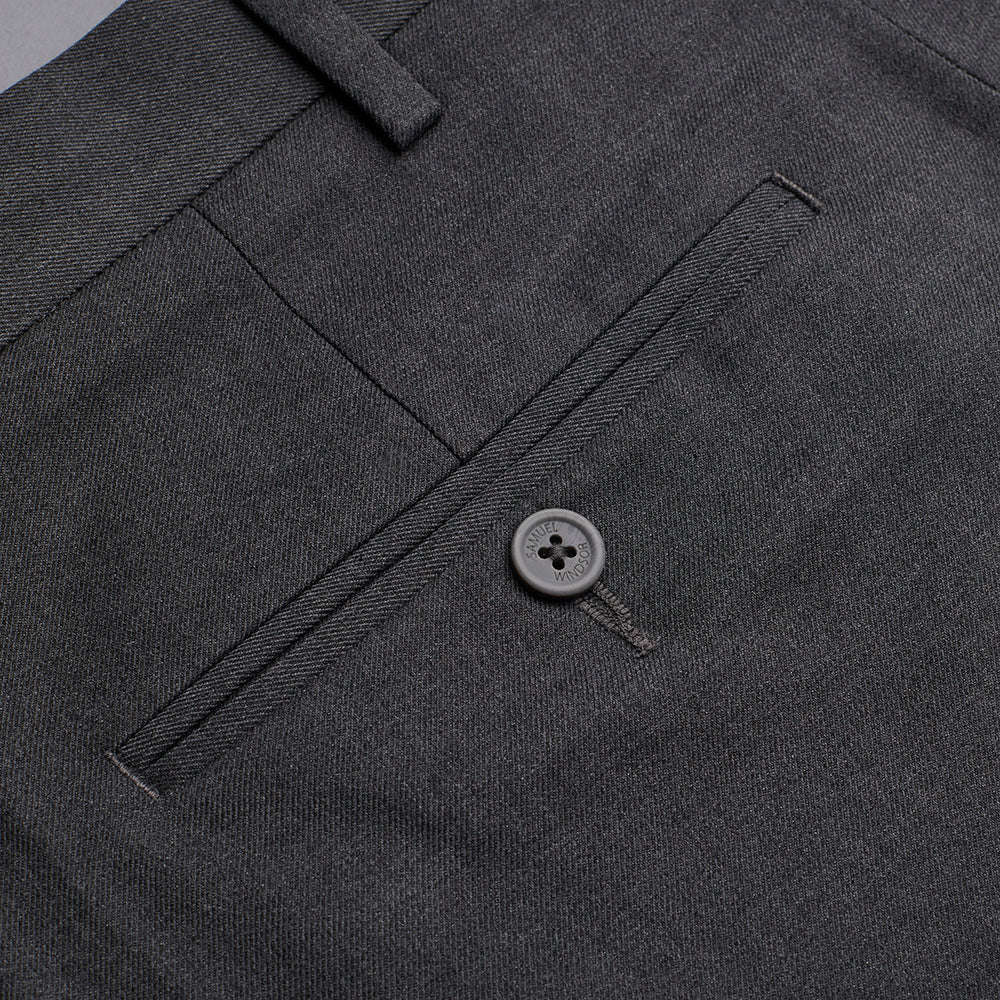Tailored Trousers - Grey - Image 6