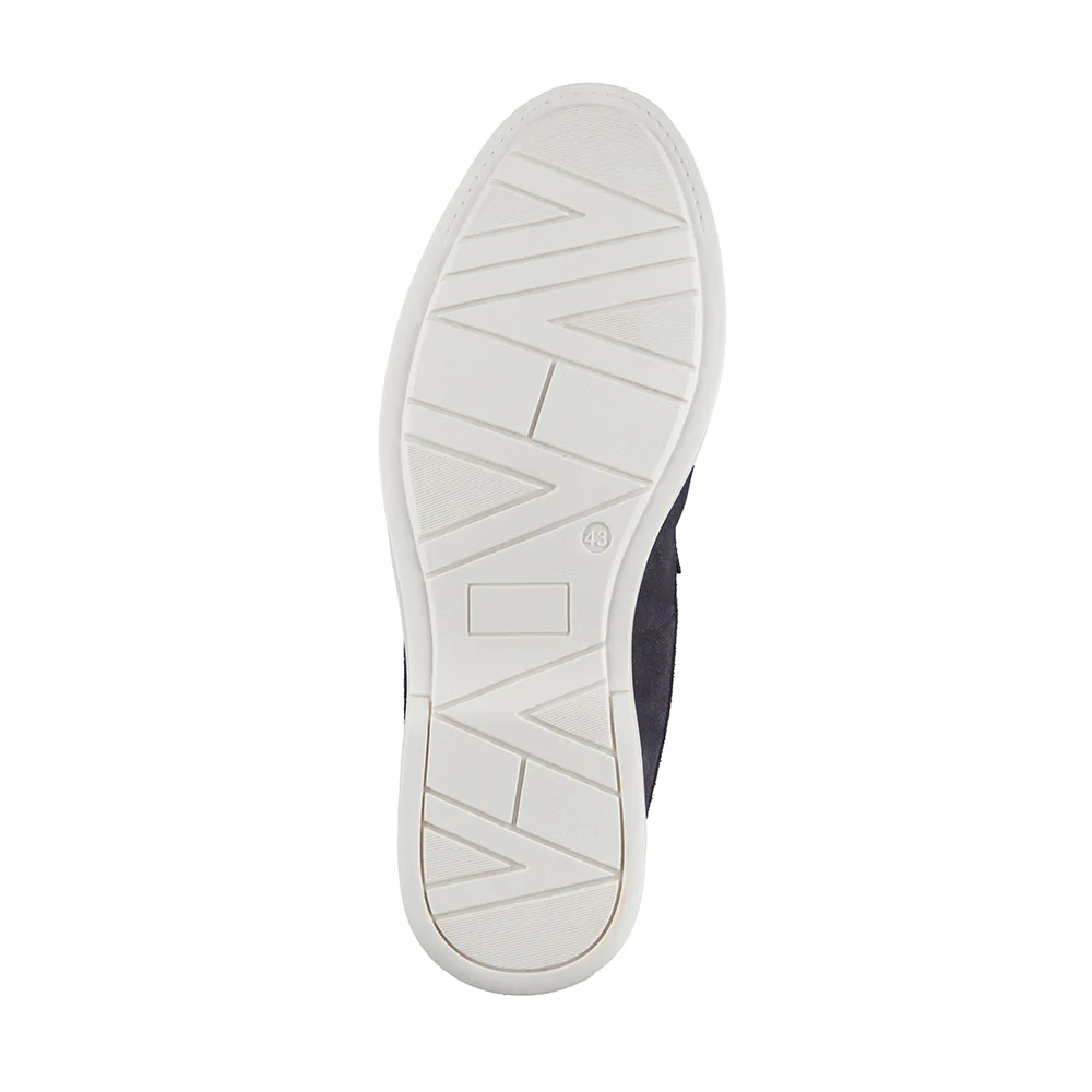 Suede Loafer - Navy - Image 5