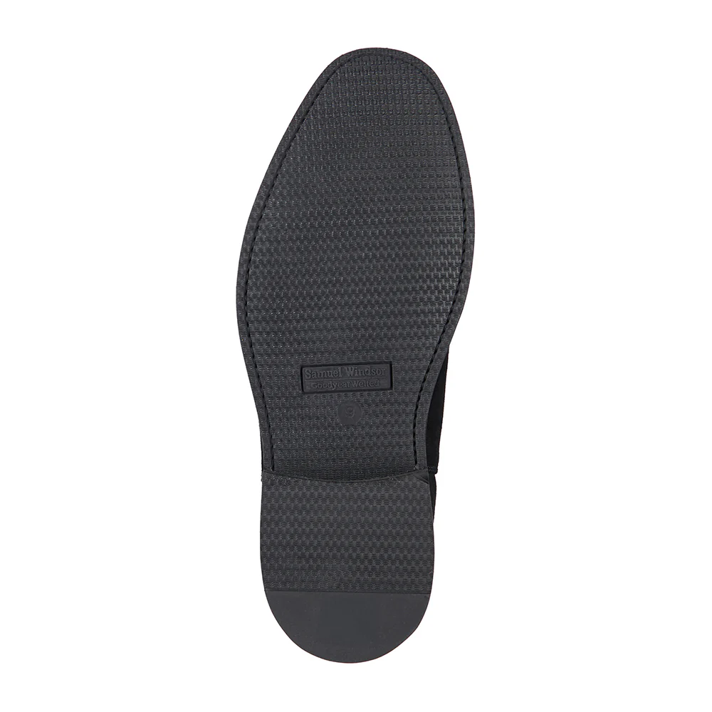 Vanguard Chelsea Boot - Black Suede - Image 3