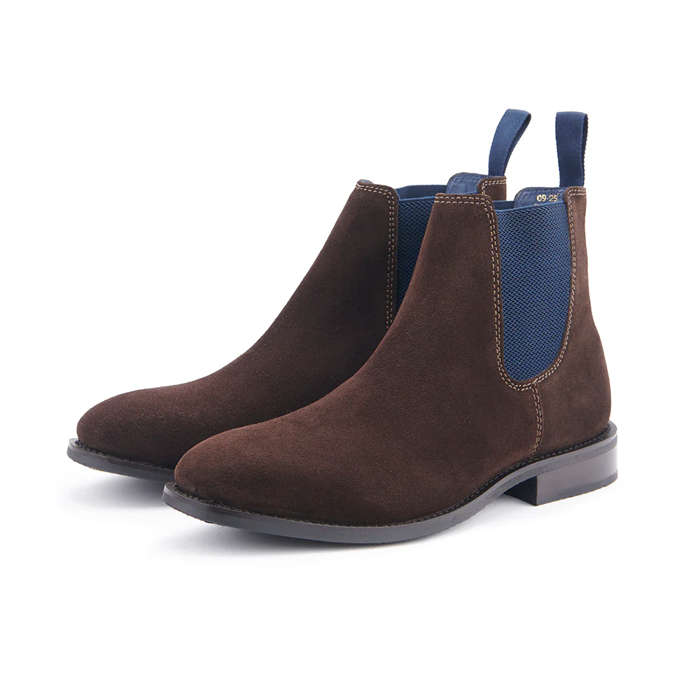 Vanguard Chelsea Boot - Brown Suede - Image 4