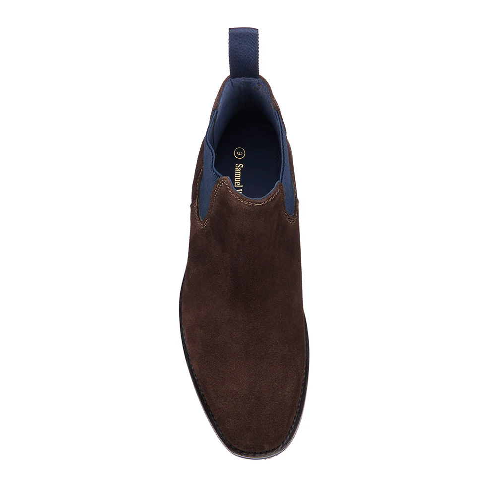 Vanguard Chelsea Boot - Brown Suede - Image 5
