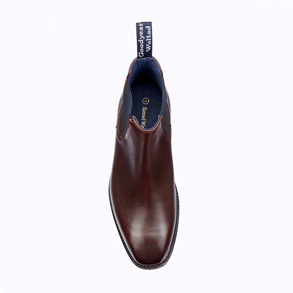 Vanguard Chelsea Boot - Dark Brown - Image 3
