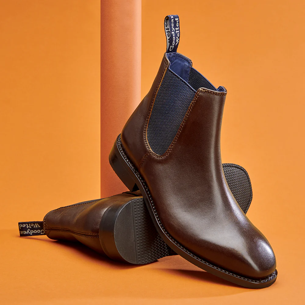 Vanguard Chelsea Boot - Dark Brown - Image 8