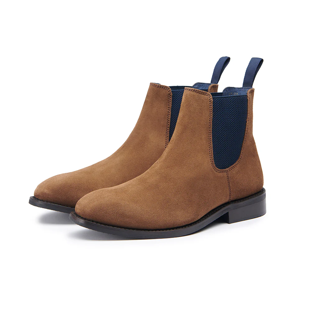 Vanguard Chelsea Boot - Tan Suede - Image 3