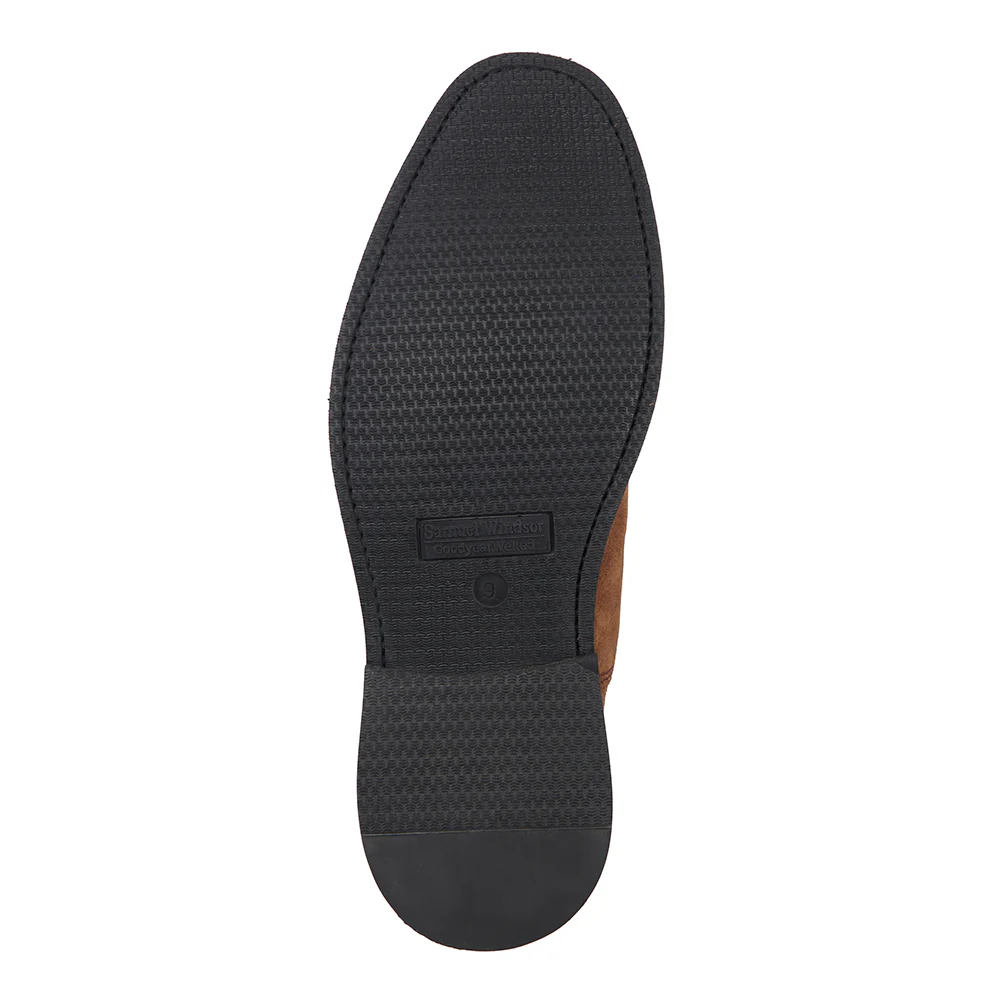 Vanguard Chelsea Boot - Tan Suede - Image 4