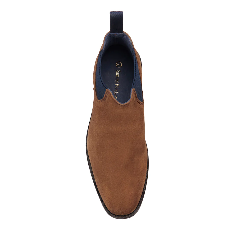 Vanguard Chelsea Boot - Tan Suede - Image 5